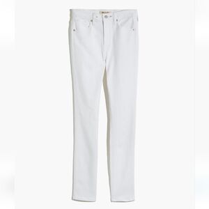 Madewell Soft White 9" High-Rise Skinny Jeans Women's 27 Tall EUC